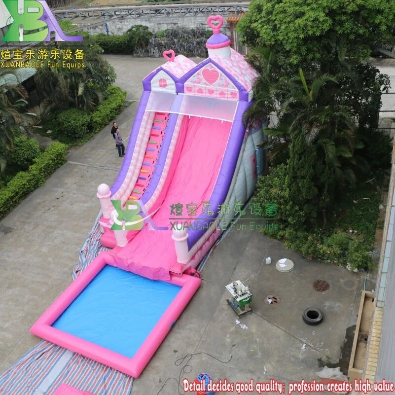 Wholesale Princess Pink Inflatable Water Slide - Factory Direct 1