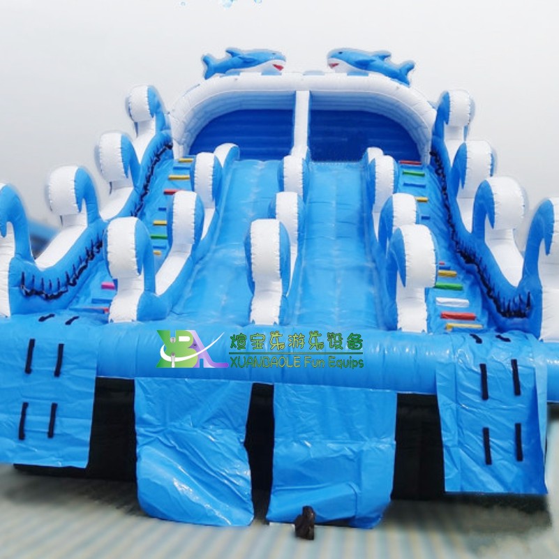 Factory Custom Sea World Large Inflatable Water Park Outdoor Slide ...
