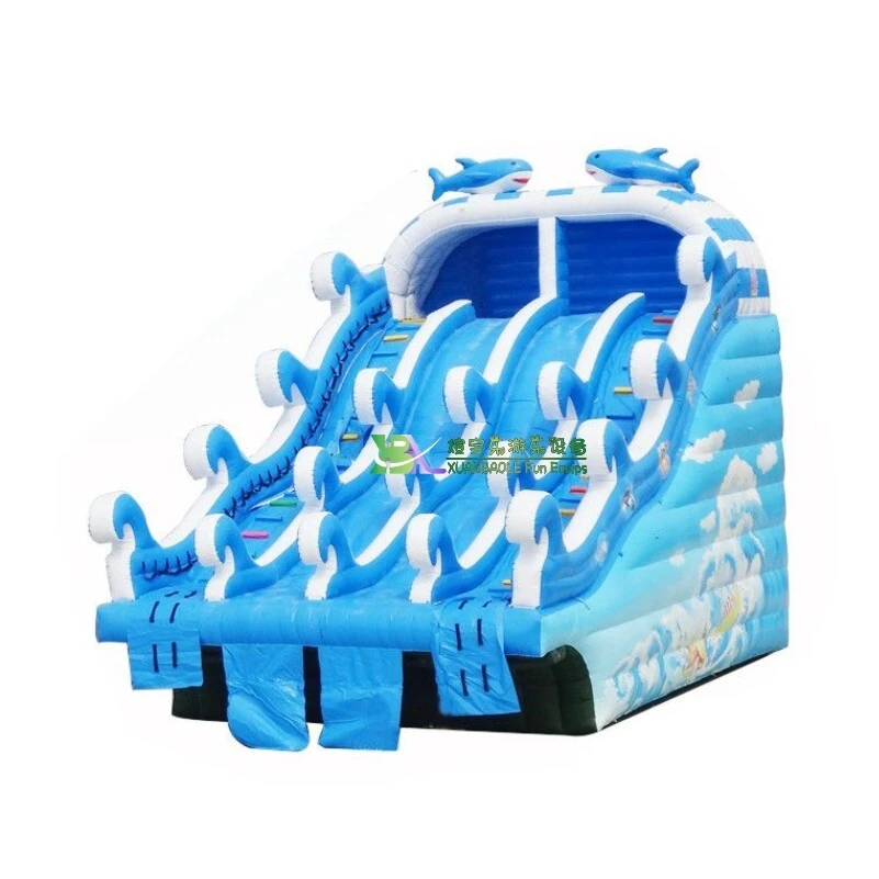 Factory custom Sea World Large Inflatable Water park Outdoor Slide Pools 1