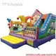 Combo Inflatable Artwork Theme Spray Printing 5x4x3.5m / W16.67xL13.33x11.67ftH Or Custom Madedirectly Sale 1
