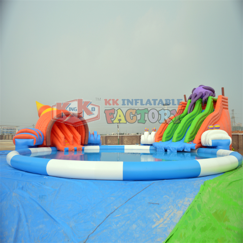 Underwater World Seaworld Octopus outdoor giants inflatable Water Park/ aqua park 1