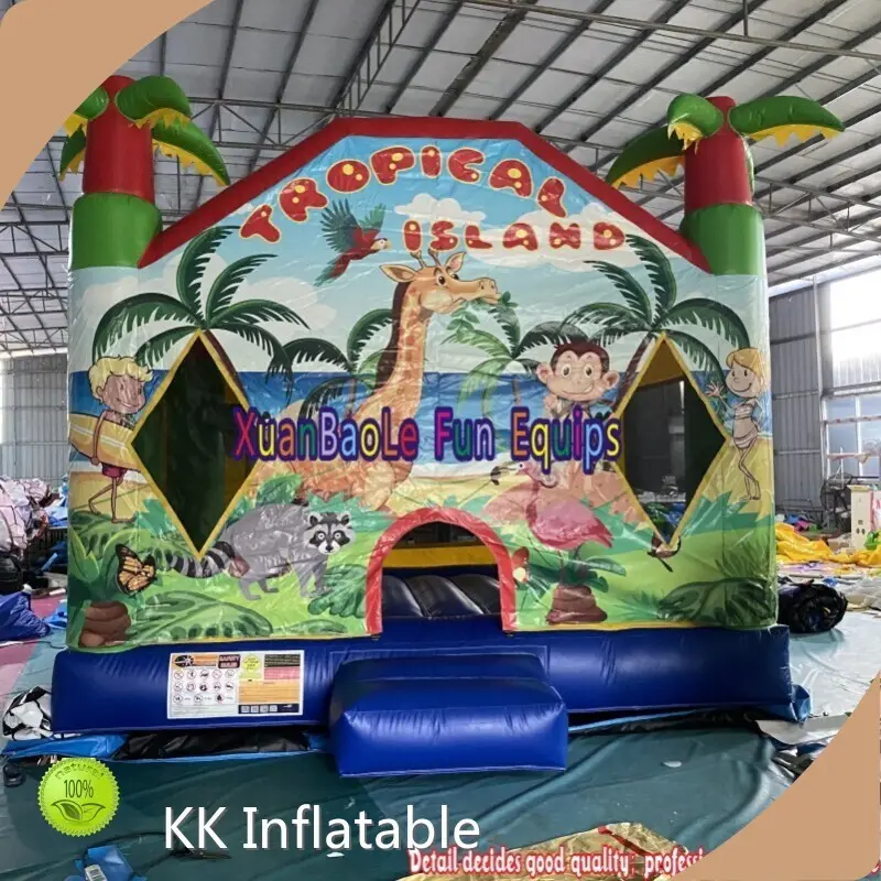 Large Inflatable Bounce House with Custom Services for Industry Artwork Theme Spray Printing 1