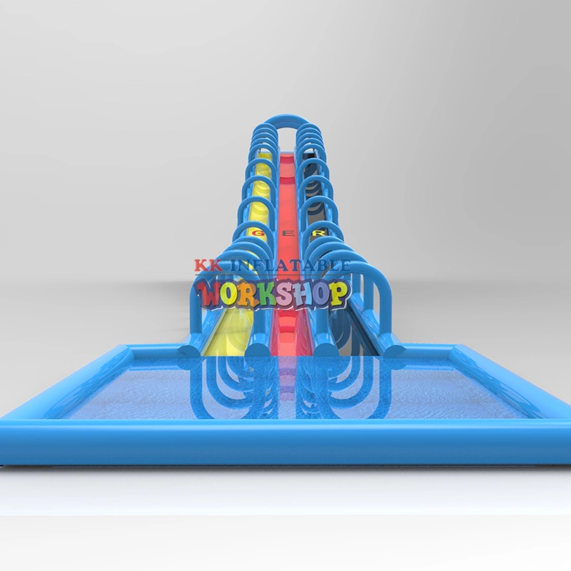 80M Giant Commercial Inflatable Slide Inflatable Water Park 1