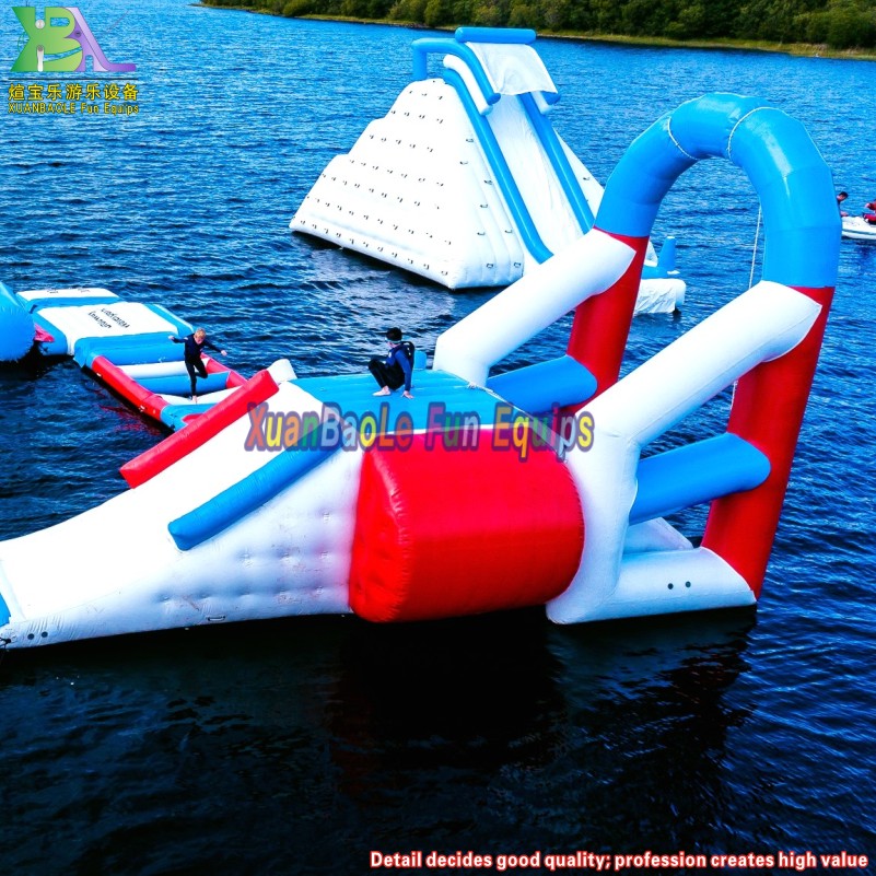 Sea Floating Adult Kids Water Jumping Game Commercial Inflatables Aqua Park 3