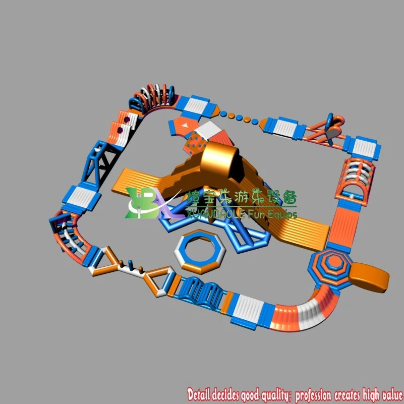 26m Inflatable Commercial Floating Water Parks Manufacturer / KK.XBL Water Park Inflatable Factory 1