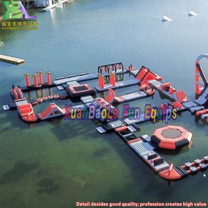 Parc aquatique flottant gonflable de jeu de parc d'amusement de l'eau d'Aqua de sport d'adultes pour le lac 3
