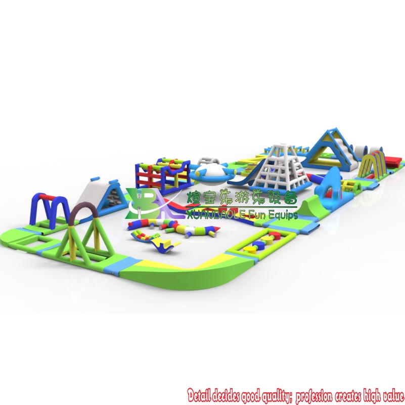 Outdoor Inflatable Playground Large Commercial Inflatable Floating Water Park 11