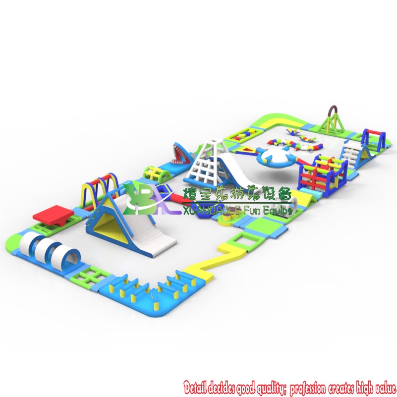Outdoor Inflatable Playground Large Commercial Inflatable Floating Water Park 10