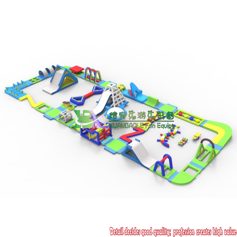 Outdoor Inflatable Playground Large Commercial Inflatable Floating Water Park 1