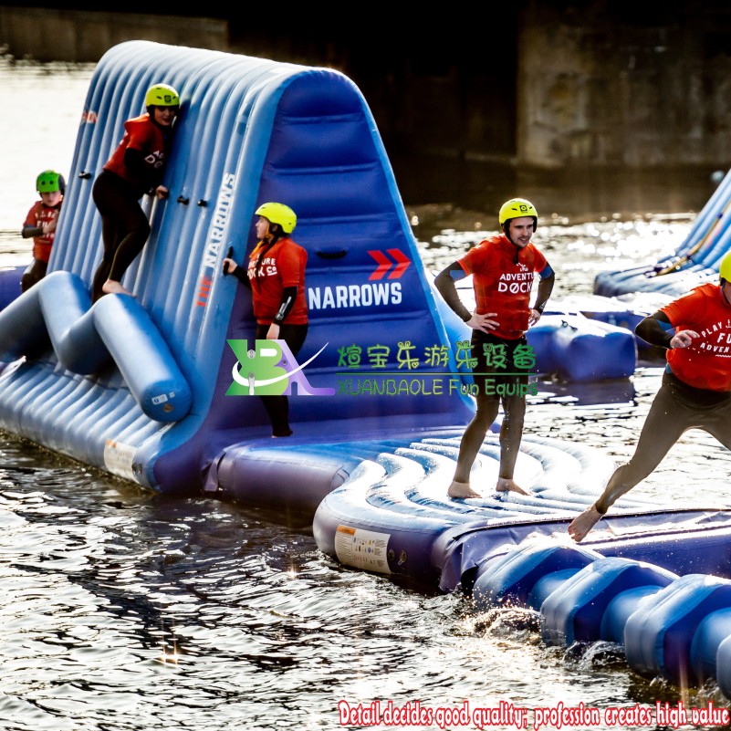 Water Challenge Inflatable Slide inflatable floating Water Park Air Model Manufacturer Direct Sales 5