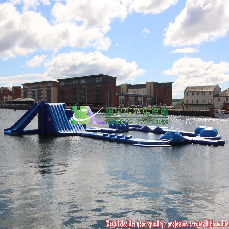 Water Challenge Inflatable Slide inflatable floating Water Park Air Model Manufacturer Direct Sales 4