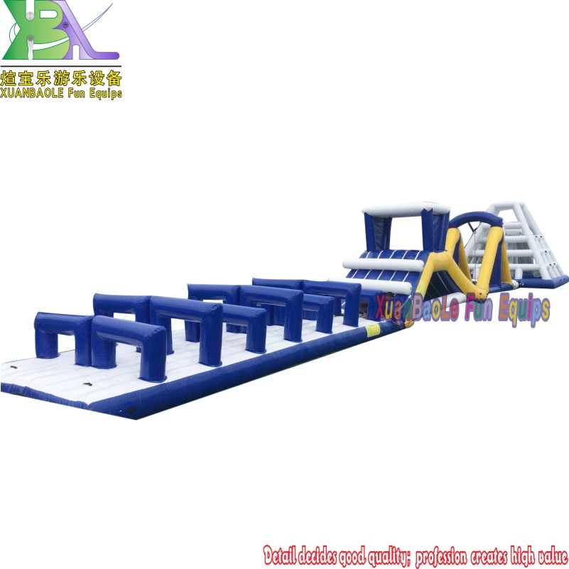 Inflable Parque acuático enorme Juego de agua de Aventure Park de aventuras flotantes inflables para una playa 8