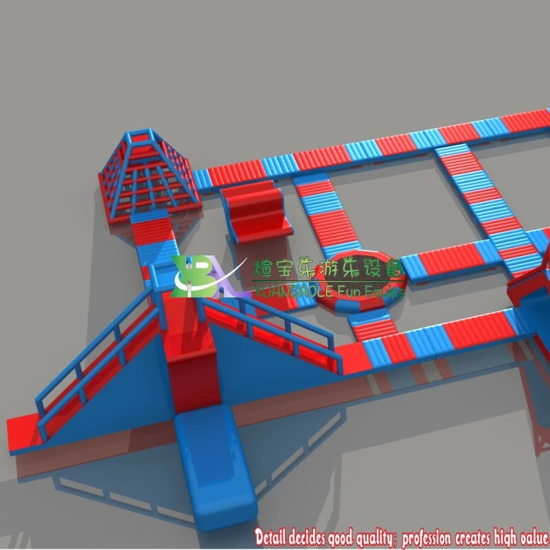 Parau aquatique gonflable Floatable Playground Playground Summer Outdoor Entertainment 1