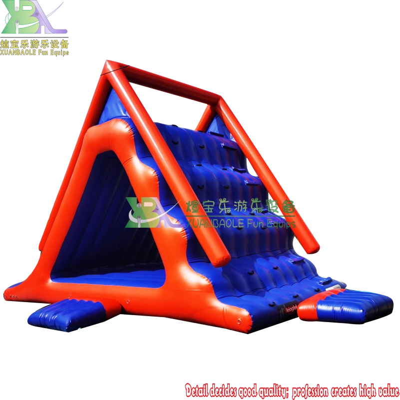 Floating Inflatable Triangular Water Slide - Beach & Water Park Climbing - Slide Water Sport Equipment 1
