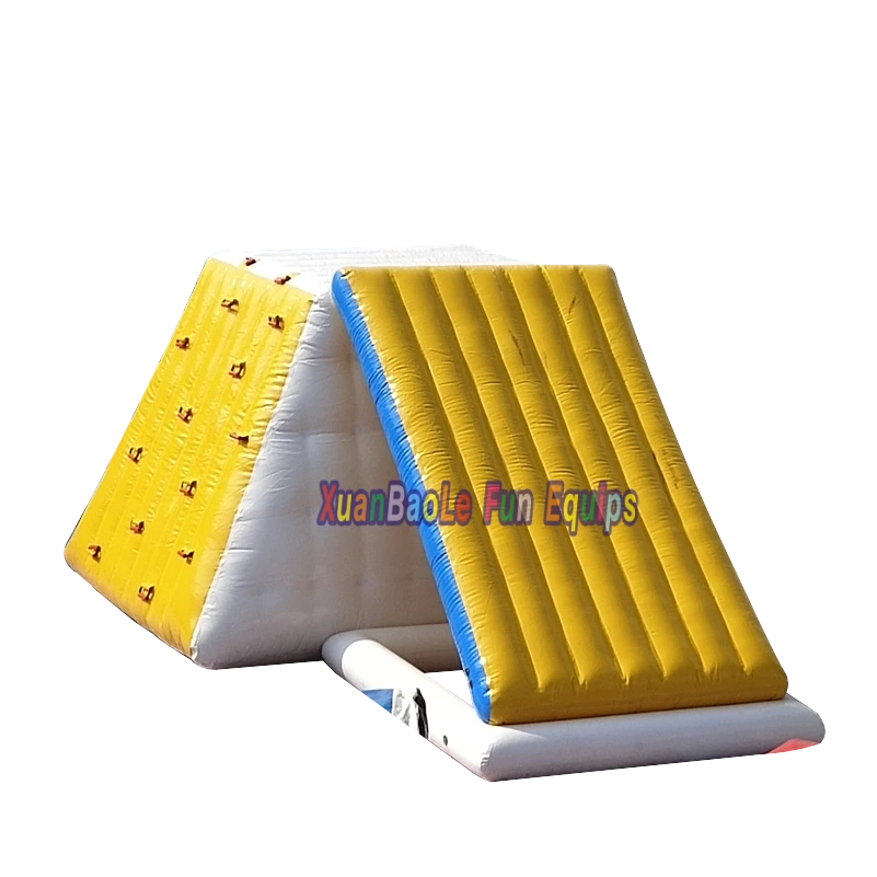 Ocean Aquatic Inflatable Iceberg Water Slide – Climbing Float for Kids & Adults 1