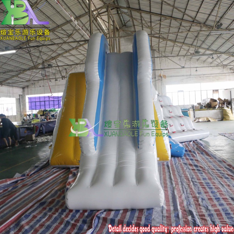 Inflatable Yacht Water Slide Adventure Iceberg Inflatable Water Slide ...