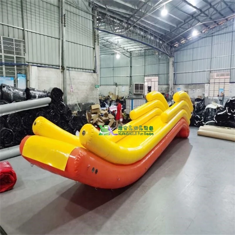 Inflatable Water Slide For Yacht Boat Inflatable Floating Water Game Freefall waterslide Dock 1
