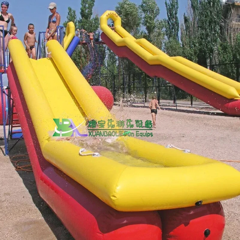 Summer Sun Water Paradise Air Bread Drum Slide sur la plage 1