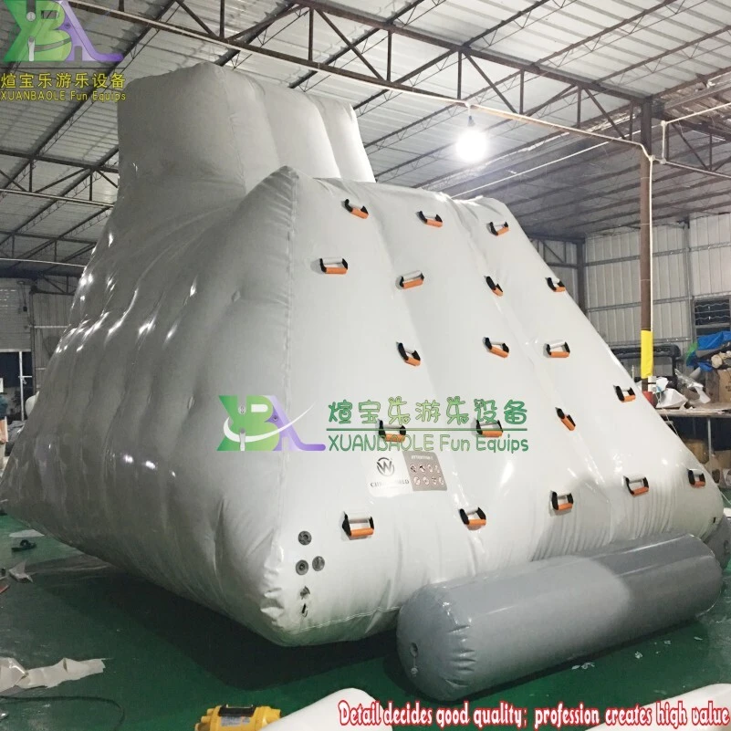 Juguete de agua flotante inflable iceberg trepando océano para niños y adultos 1