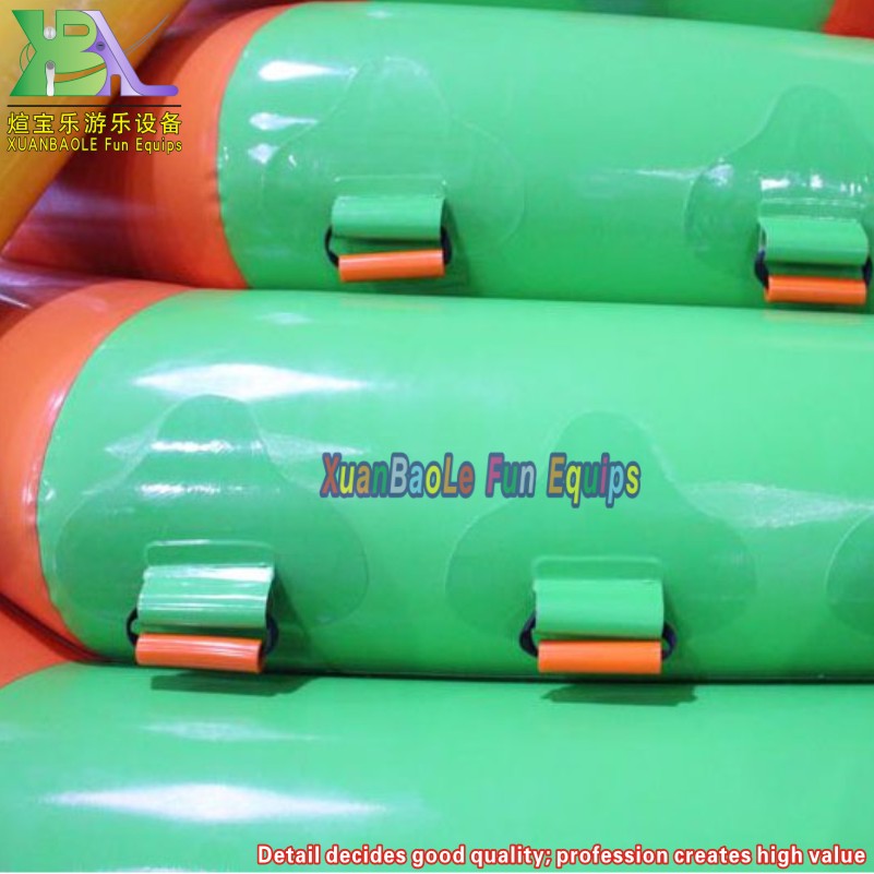 Floating tower inflatable climbing water slide, enjoy a new way of playing water in summer 7