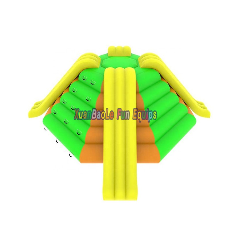 Floating tower inflatable climbing water slide, enjoy a new way of playing water in summer 4