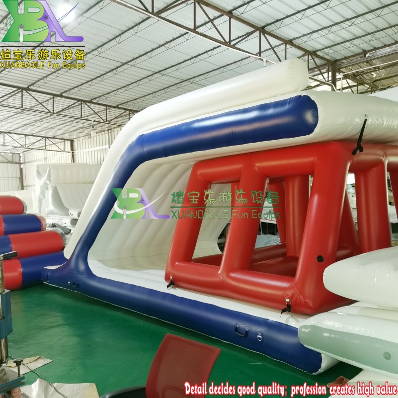New Jumping Inflatable Slide Inflatable Floating Water Slide Water Amusement Equipment 8