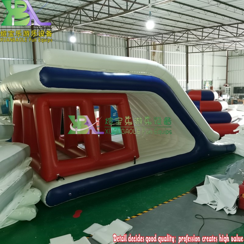 New Jumping Inflatable Slide Inflatable Floating Water Slide Water Amusement Equipment 6