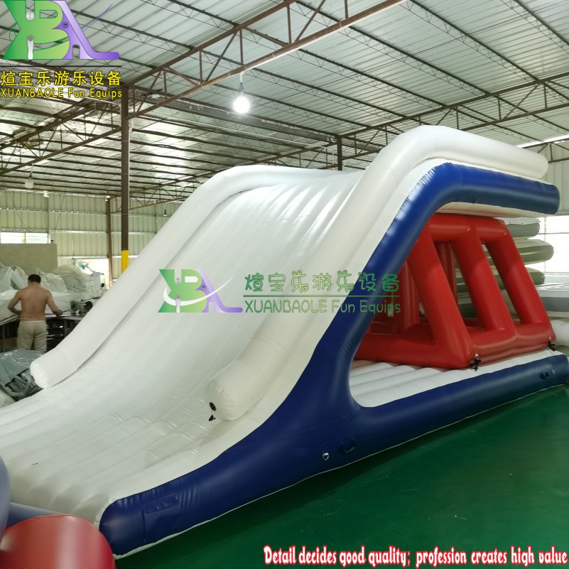New Jumping Inflatable Slide Inflatable Floating Water Slide Water Amusement Equipment 1