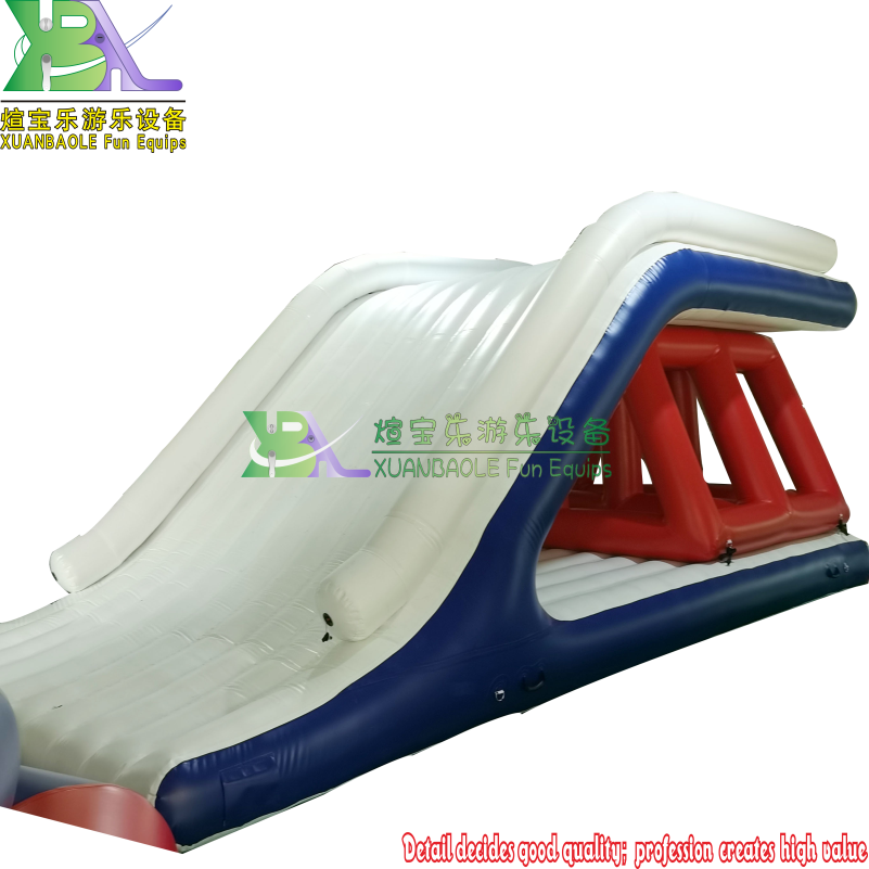 New Jumping Inflatable Slide Inflatable Floating Water Slide Water Amusement Equipment 3