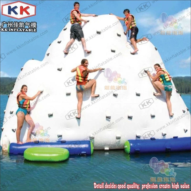 Factory Manufacture Inflatable water toys floating iceberg for Water games 1