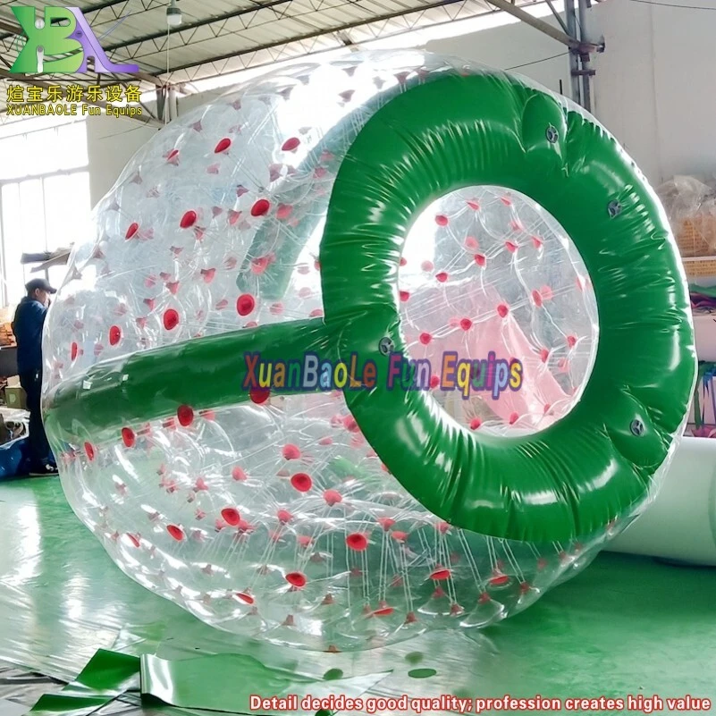 Équipement de parc aquatique d'usine jouet rouleau gonflable jouet gonflable zorbing balle extérieur d'eau jeu 1