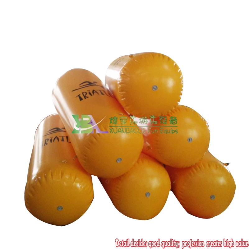 Inflatable Floating Cylinders & Buoys for Water Parks 1