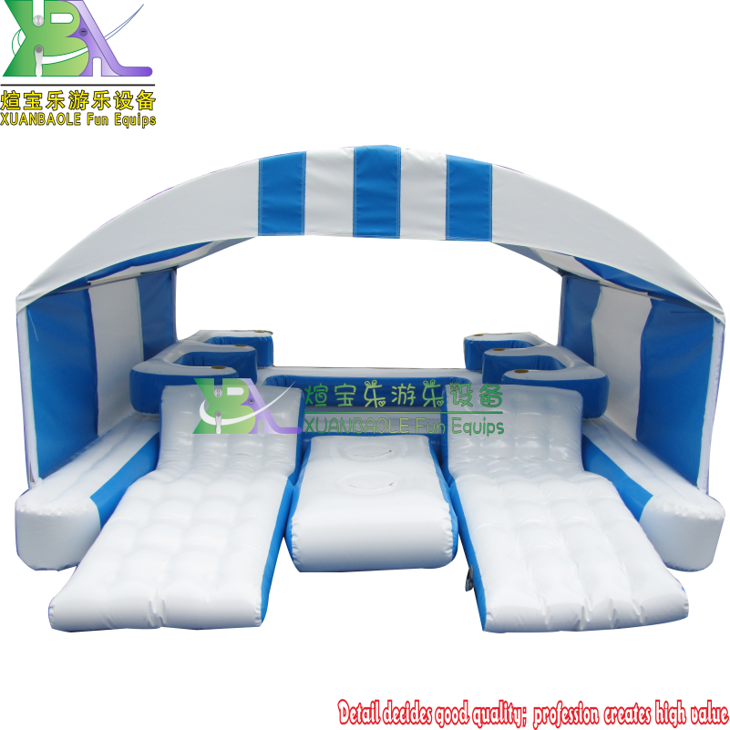Bedera de salón inflable inflable inflable de la isla Oasis 1