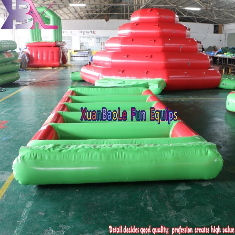 Customized Giant Inflatable Runway Hurdle for Waterpark - Aqua Park Floating Equipment 1
