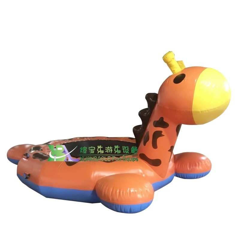 Fun - filled PVC Giraffe Inflatable Floating Lounger for Water Play toy 1
