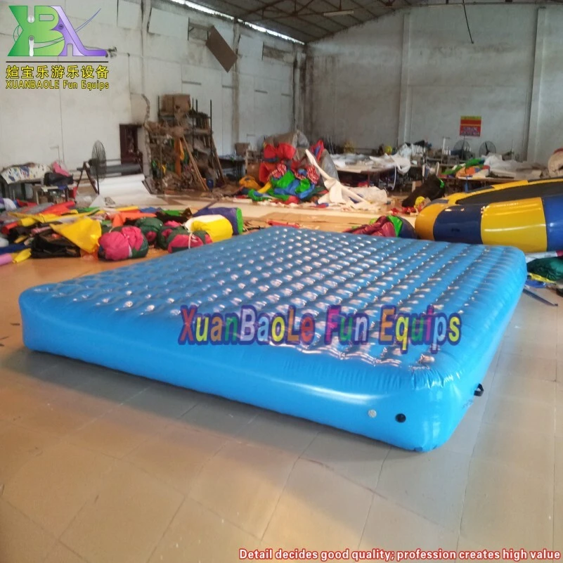 Inflatable Dock Floating Platform for Lakes Inflatable Island Water Floating Mats for Boating 1