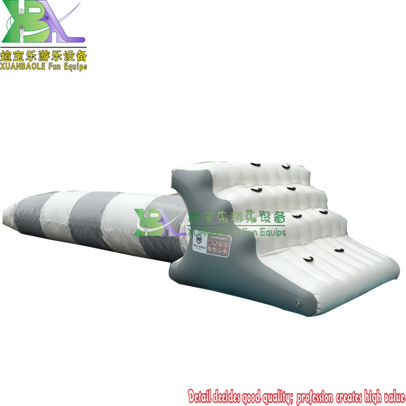 Lake Inflatable Water Catapult Blob For Water Park Floating Jumping Launch Slide Tower, water Park Inflatable Pillow 1