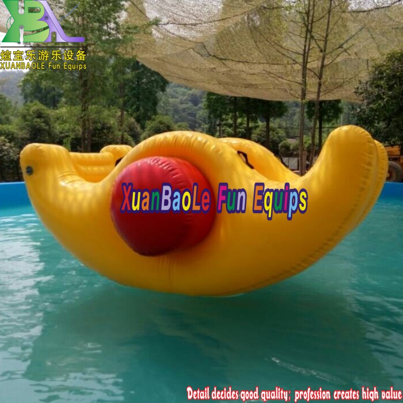Swimming Pool PVC Inflatable Floating Seesaw Rocker Water park Toys 1