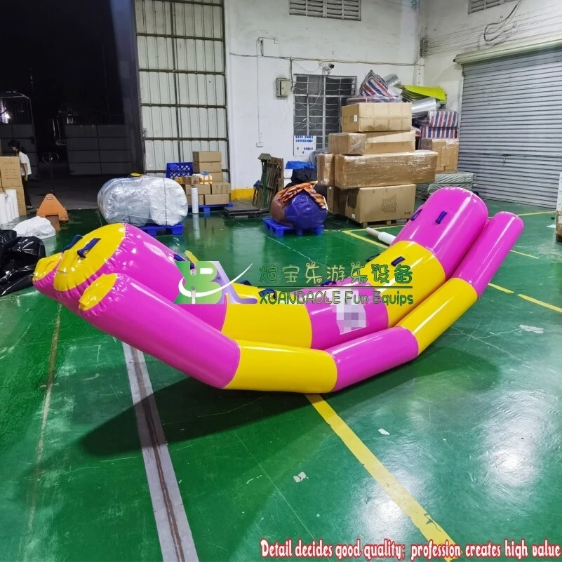 Children / Adult Inflatable Water Pool Toy Inflatable Water teetertotter seesaw Water Totter 1