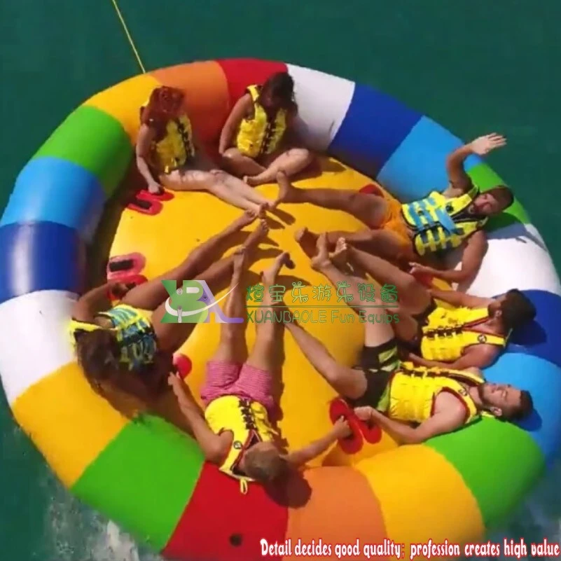 Inflatable Water Rocker Inflatable Water Spinner Inflatable Floating Water Park toy 1