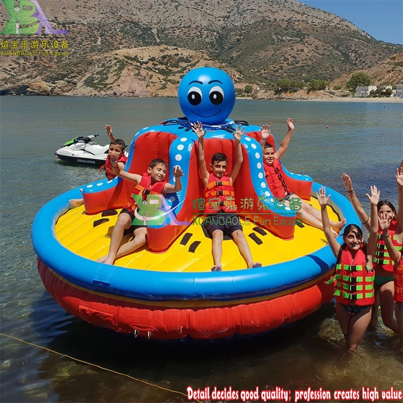 Octopus - Shaped Customized Inflatable Rotating Towable Boat | Water Sport Flying Twist Disco Raft 1