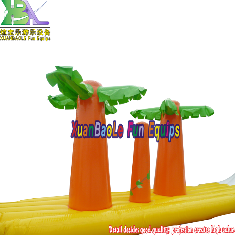 Graquage commercial Durable Slive de glissement d'eau Forme d'obstacle 8