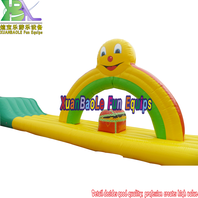 Graquage commercial Durable Slive de glissement d'eau Forme d'obstacle 6