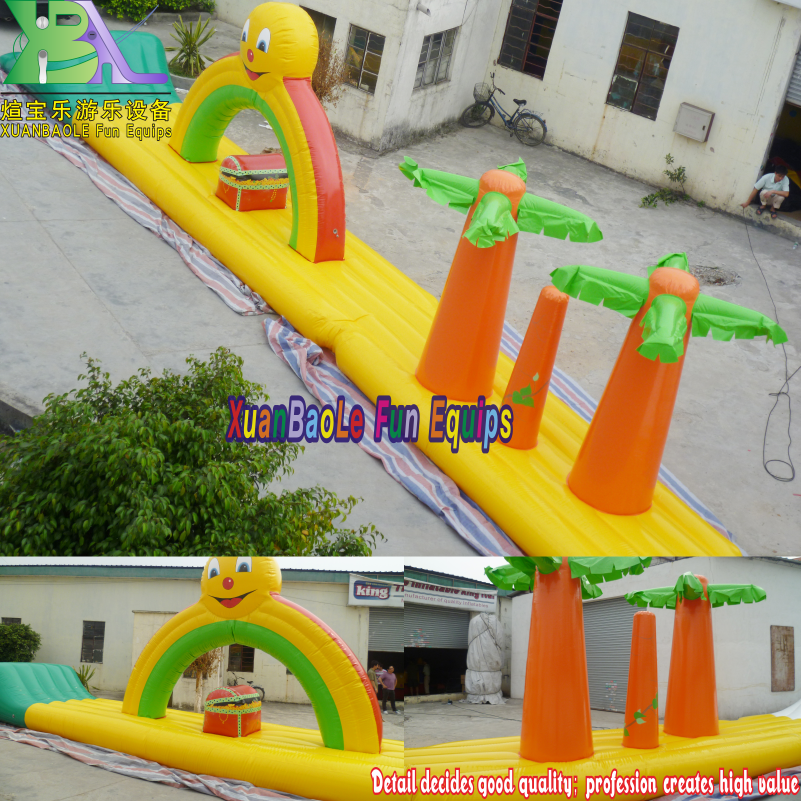 Graquage commercial Durable Slive de glissement d'eau Forme d'obstacle 4
