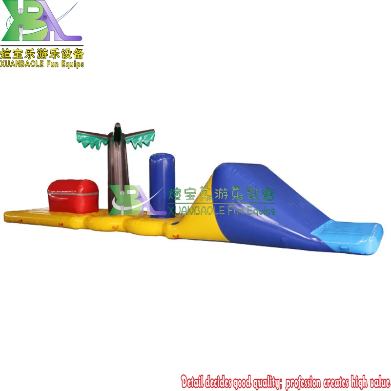 Inflatable Floating Water Obstacle Course – Safe Pool Fun for Kids 1