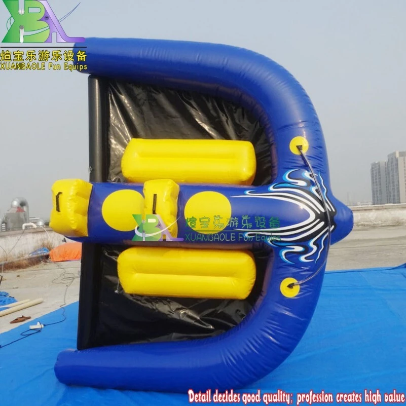 Custom made Inflatables Flying Manta Ray for Water Play Equipment / Water Ski Towable Boat 1