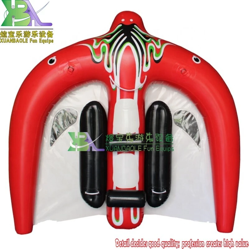 Hot Inflatable Towable Inflatable Flying Manta Ray Water Sport Tube 1