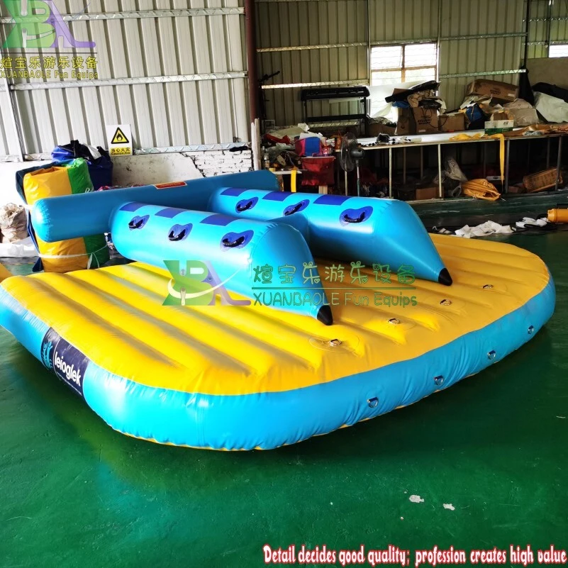 Inflatable Towable Flying Rider, New Popular Inflatable Flying Fish Boat for Water Sports games 1