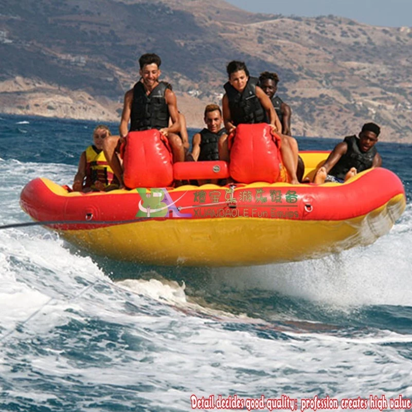 Sofá de agua de agua Inflable Inflable Inflable Disco Barco Agua inflable Juegos divertidos Juegos 1