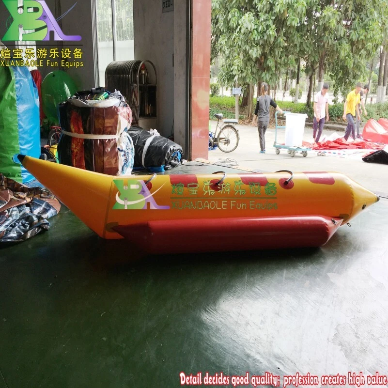High - Quality 3 seat Inflatable Banana Boats for Water Game 1